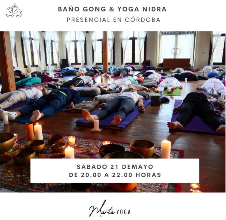 Baño de Gong & Yoga Nidra (Presencial en Córdoba )
