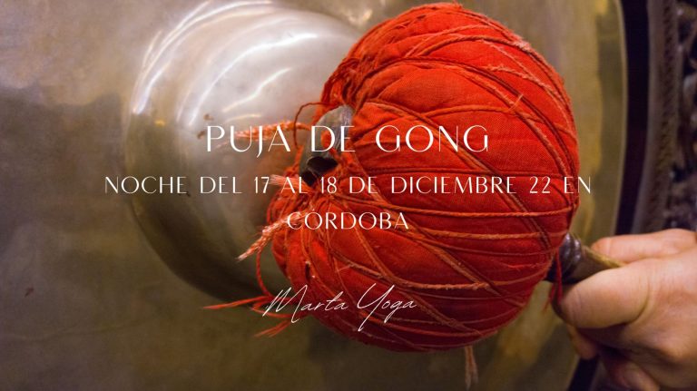 Puja de Gong Presencial en Córdoba